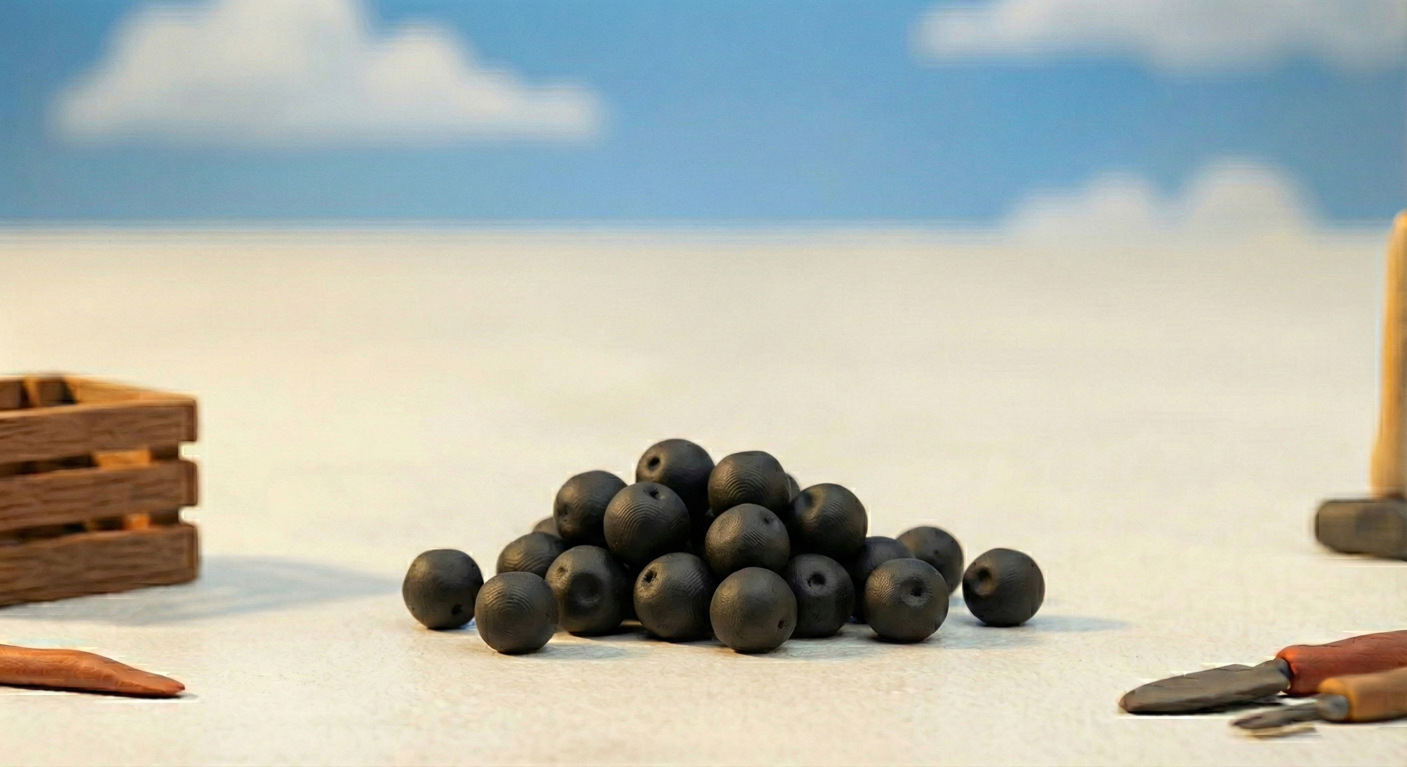 Black peppercorns